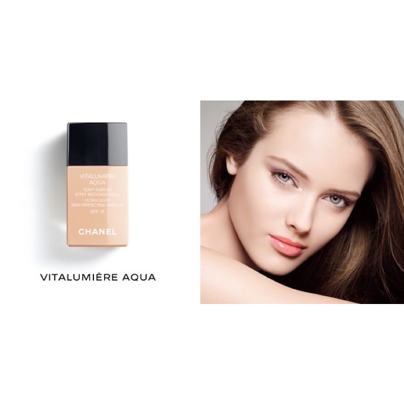 Kem nền Chanel Vitalumiere Aqua SPF 15 tông 20 30 ml