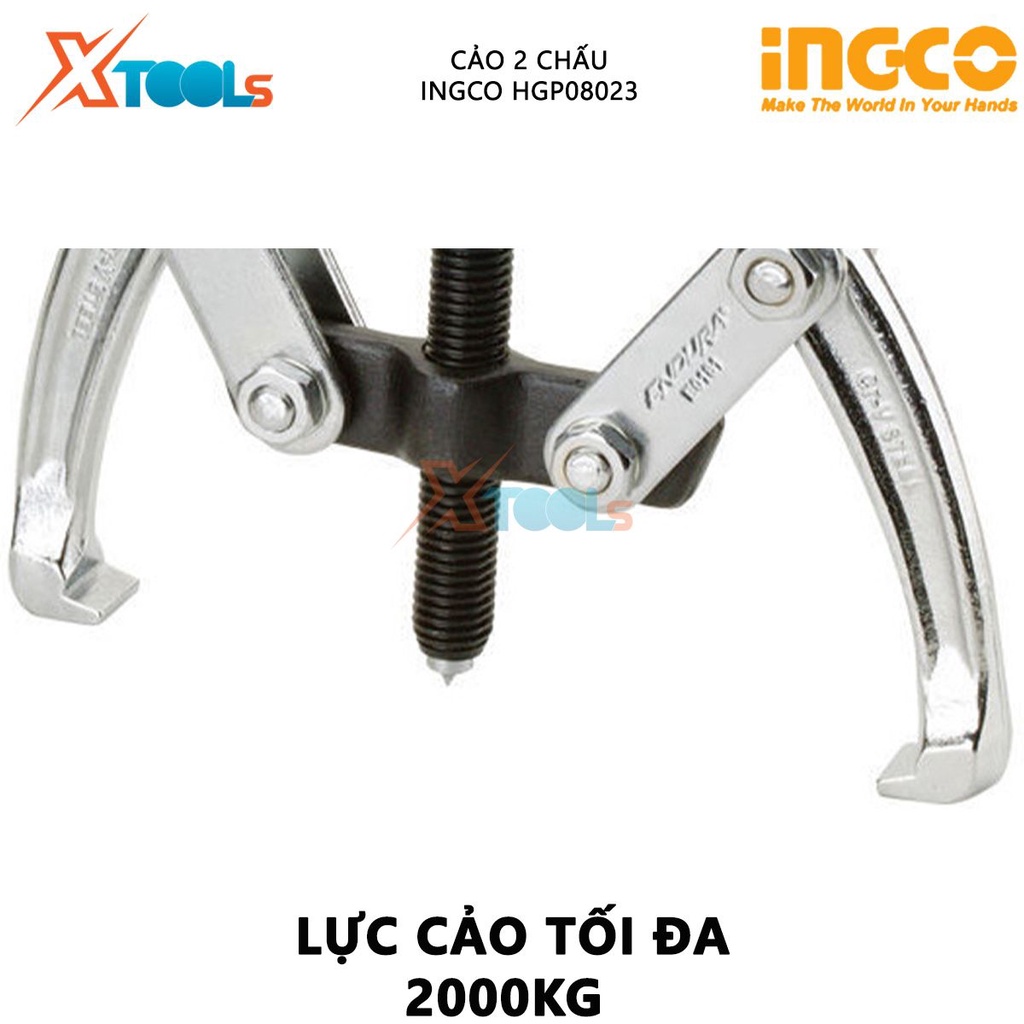 Cảo 2 chấu 3 inch INGCO HGP08023