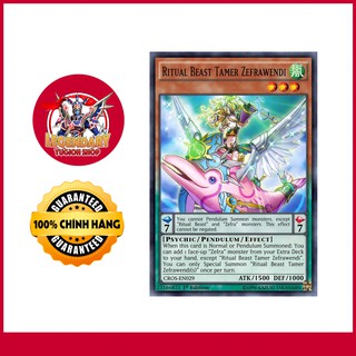 [EN-JP][Thẻ Bài Yugioh Chính Hãng] Ritual Beast Tamer Zefrawendi