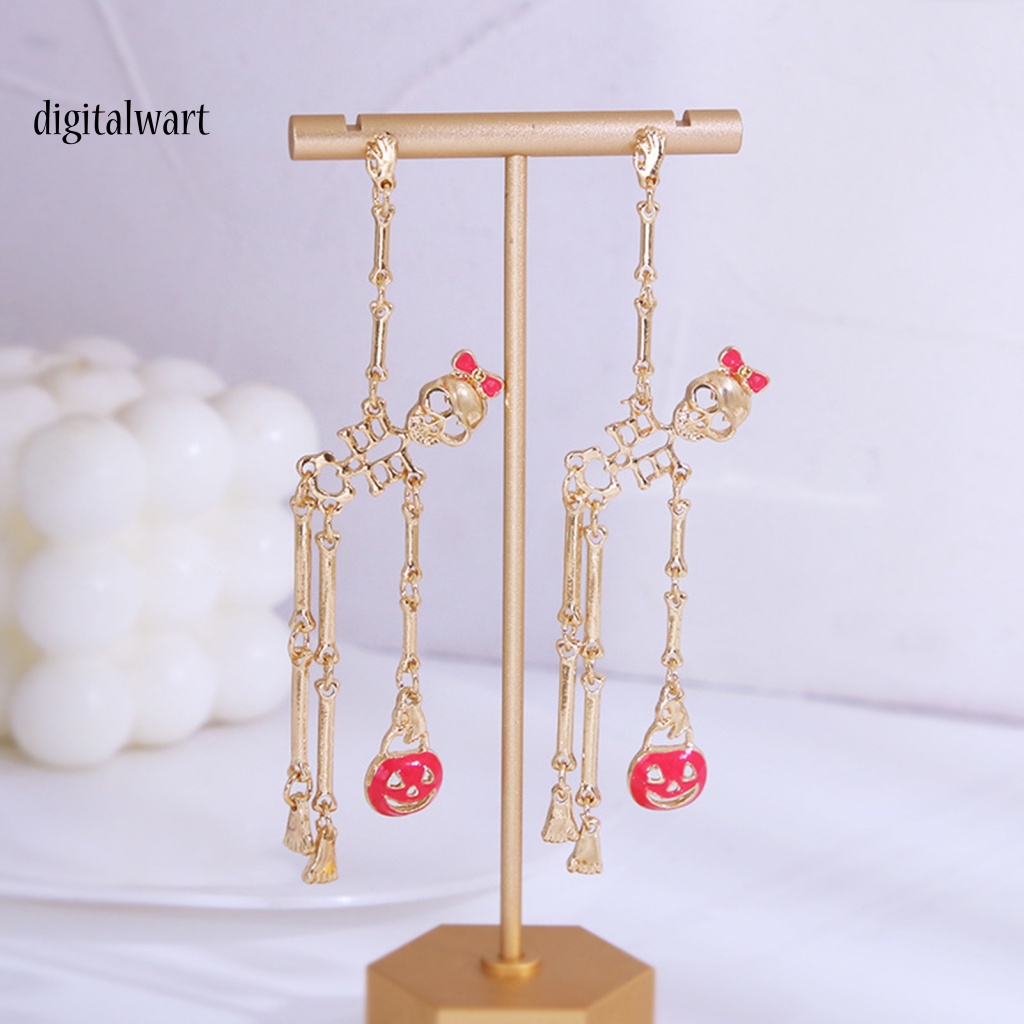 Kỹ Thuật Số| 1 Đôi Bông Tai Hình Ma Phong Cách Punk Dành Cho Nữ