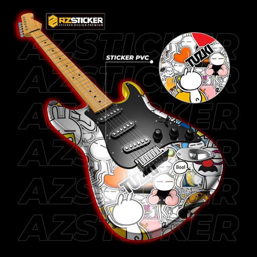 Sticker Tuzky Dán Mũ Bảo Hiểm Chống Nước | Decal Dán Laptop Cắt Sẵn Từng Hình Tại Azsticker | STK50