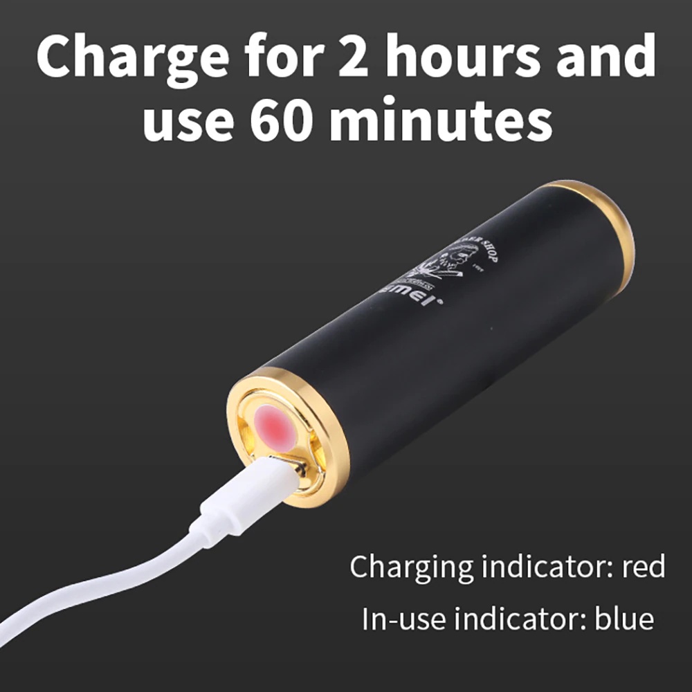 Máy cạo râu sạc pin mini chống nước Kemei KM T10, nhỏ gọn tiện lợi mang đi du lịch