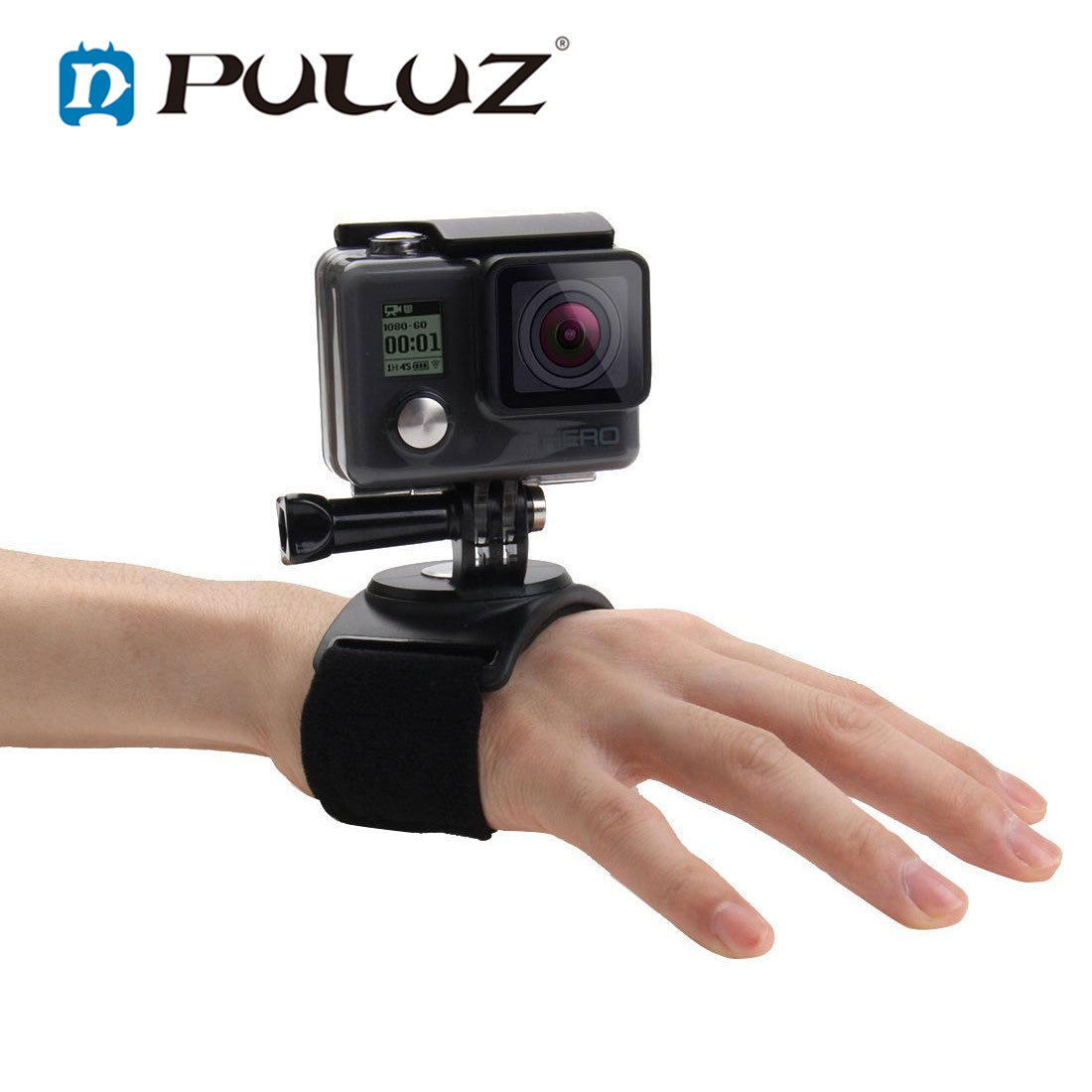 Dây đeo chân PULUZ 3 trong 1 xoay 360 độ cho GoPro HERO8 / 7 /6 /5 /5 Session /4 Session /4 /3+ /3 /2 /1 DJI Osmo Action Xiaoyi Other Actions Biking | BigBuy360 - bigbuy360.vn