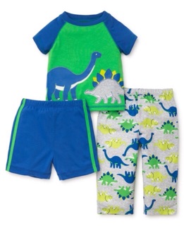 Set bộ Little Me Khủng Long Xanh