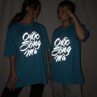 Áo nhóm,lớp in phản quang cuộc sống mà