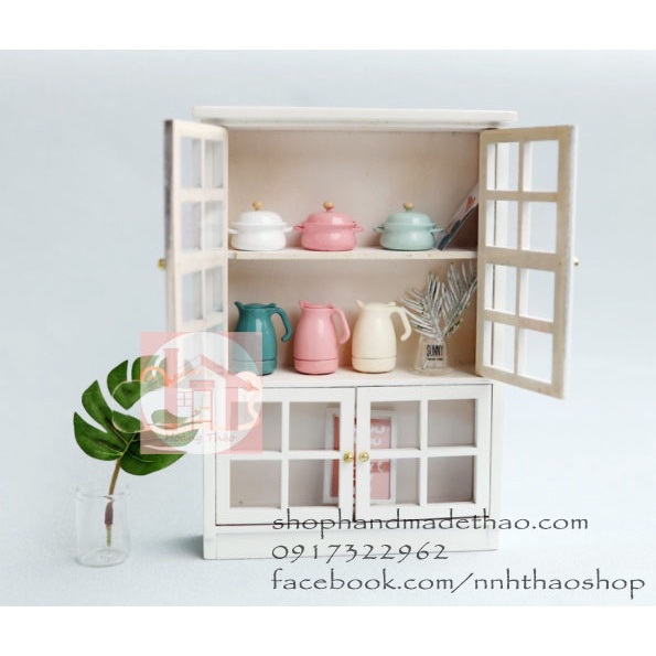 Miniature trang trí mô hình, dollhouse_Bình siêu tốc ( tỷ lệ 1:12)
