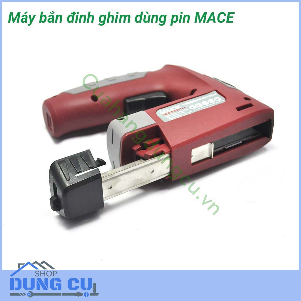 Máy bắn đinh ghim dùng pin MACE PLUS