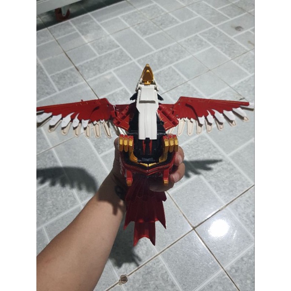 Mô hình đồ chơi siêu nhân gao Gaoranger DX Nhật. Gao chim ưng lửa.