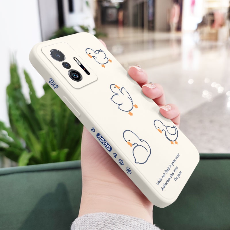 Line goose Ốp Điện Thoại Mềm Thoải Mái Cho xiaomi mi 13t 12t 11t 10t pro lite mi 9t pro