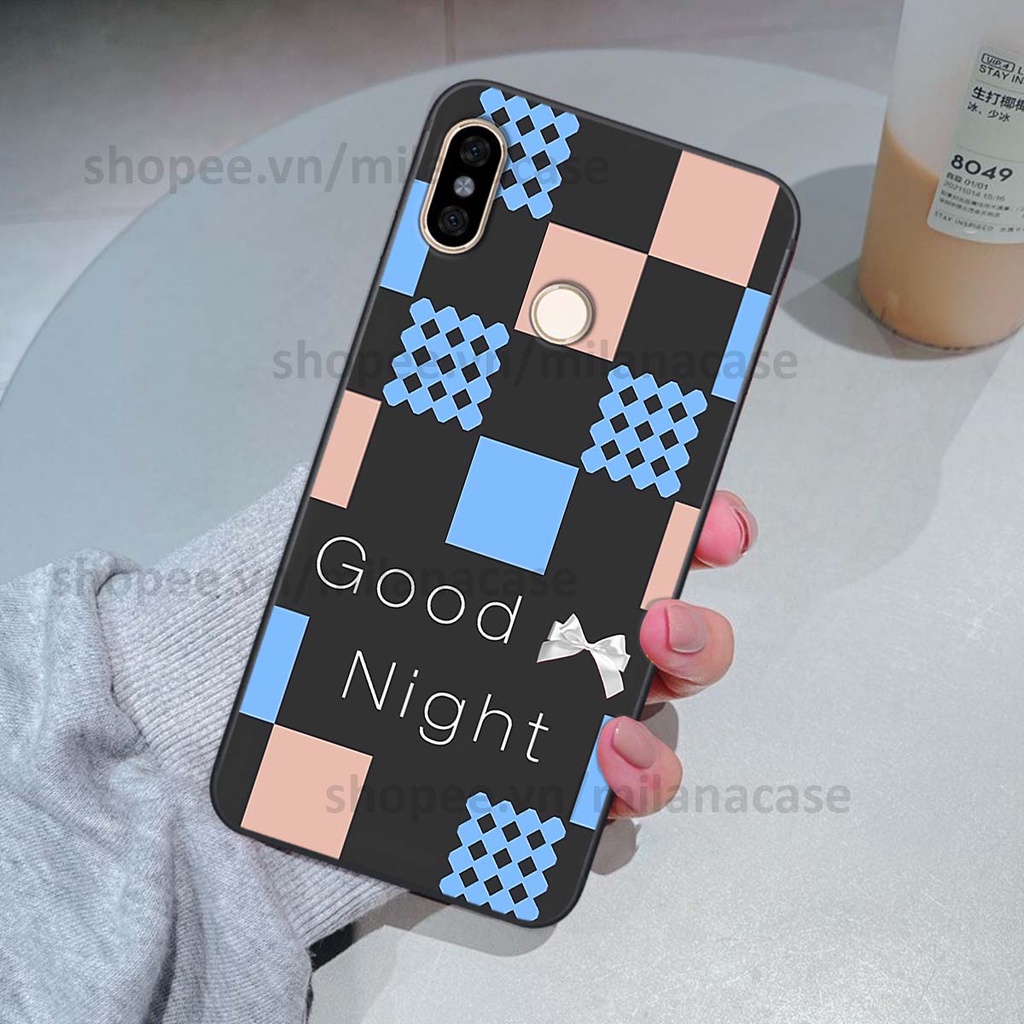 Ốp Xiaomi Mi A2 caro họa tiết nhiều màu sắc siêu đẹp thời trang cá tính