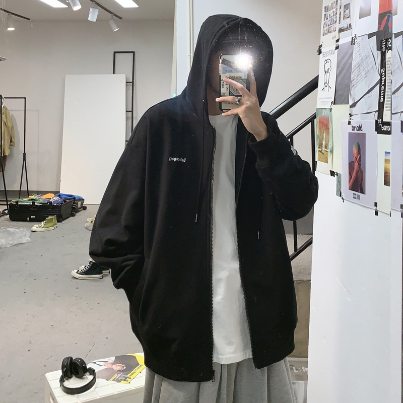 Áo khoác nam mỏng có mũ trùm đầu màu trơn tay dài phong cách thời trang Hàn 5 màu size M-XXL | BigBuy360 - bigbuy360.vn
