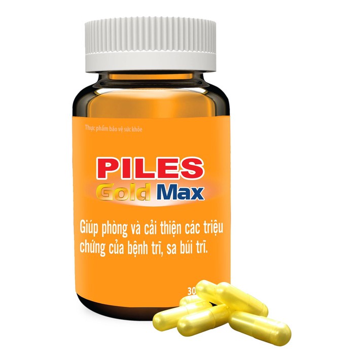 PILES GOLD MAX - Hỗ trợ DIEU TRI trĩ