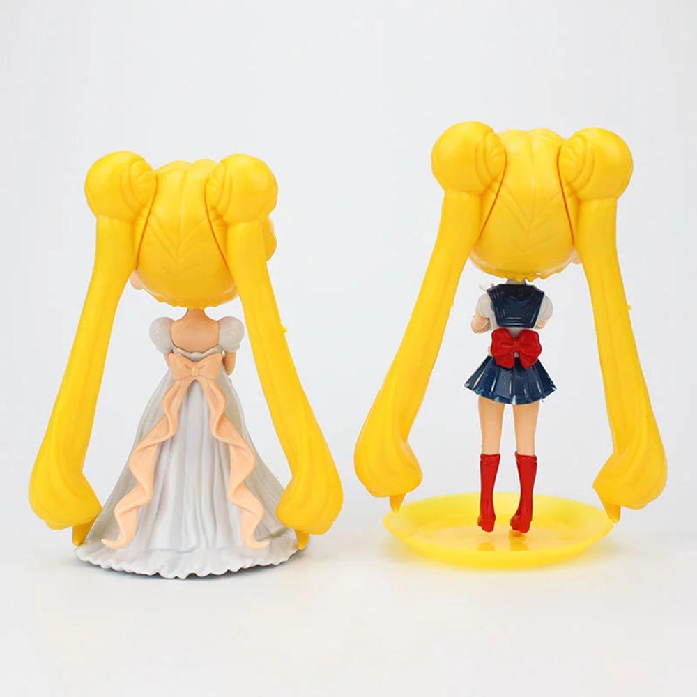 SAILOR MOON SAILOR MOON Mô Hình Nhân Vật Thủy Thủ Mặt Trăng Dễ Thương 11cm