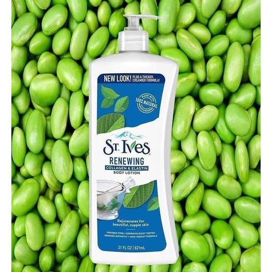Sữa dưỡng thể toàn thân trẻ hóa da St.Ives Collagen 621ml