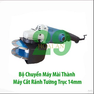Bộ chuyển đổi máy mài thành máy cắt rãnh tường Cỡ lớn Trục 14mm Tặng Găng Tay Bảo Hộ