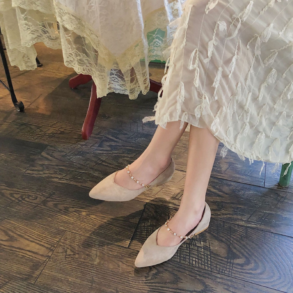 [ Mã 66CBSALE giảm 30K đơn 200K] Giày kiểu chữ V gợi cảm dành cho nữ | BigBuy360 - bigbuy360.vn