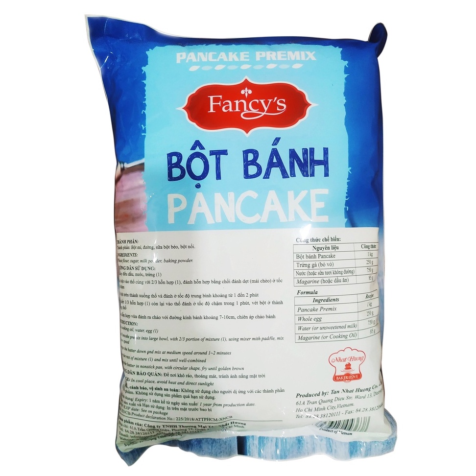 Bột trộn sẵn làm bánh rán Doraemon dorayaki và pancake cho bé