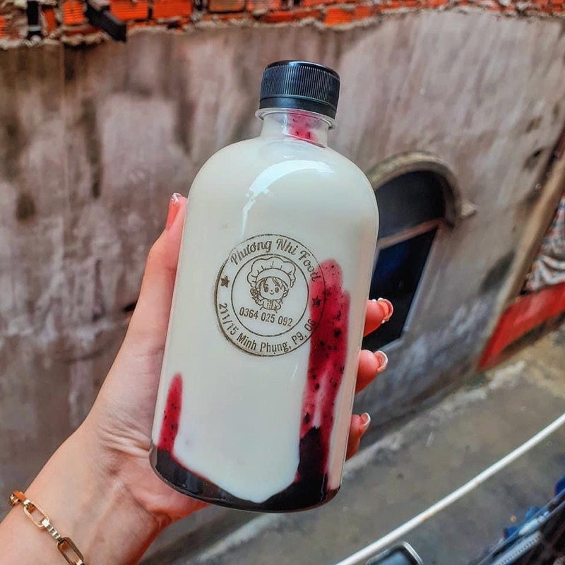 Sữa chua lên men vị trái cây nhà làm