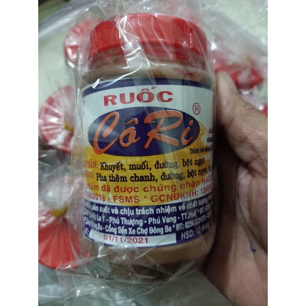 Mắm ruốc Cori 250gr ăn liền