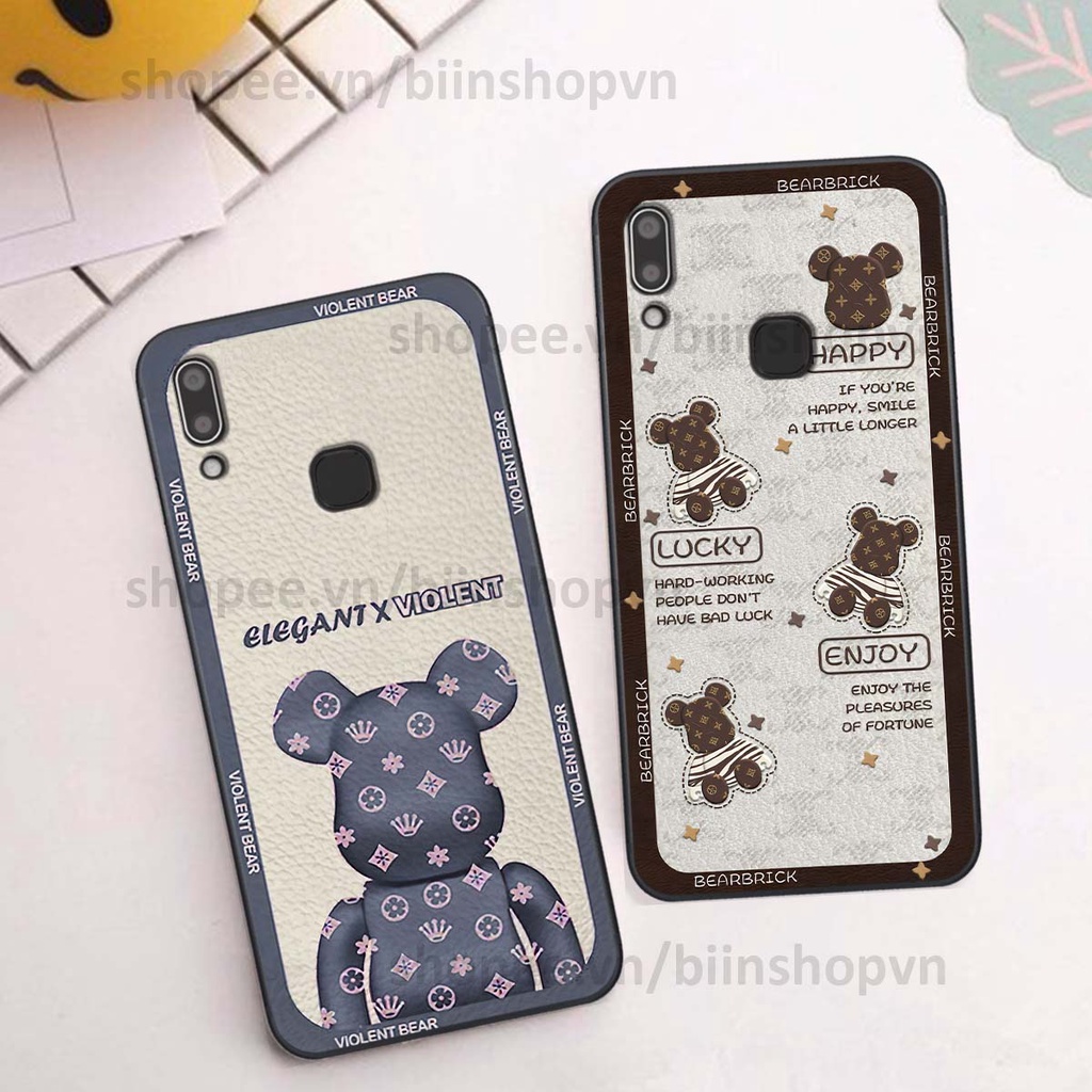 Ốp Vivo Y91 / Y91c / Y93 / Y95 hình gấu bear brick đẹp độc lạ, thời trang, cá tính