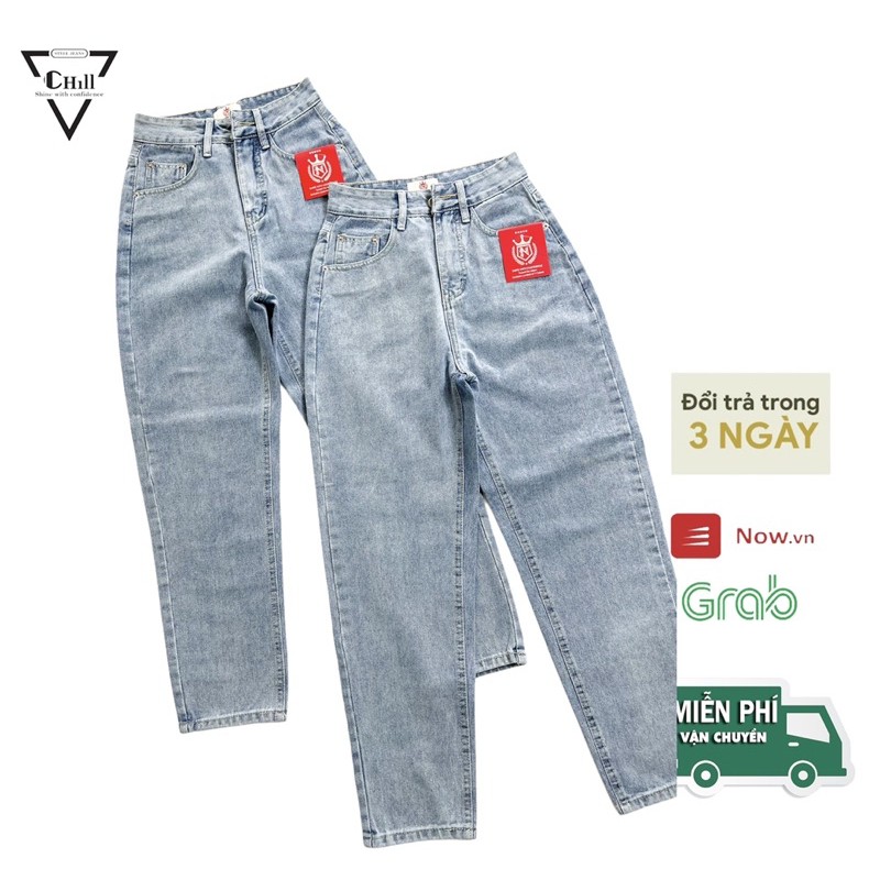 HÀNG CAO CẤP -Quần Jeans Baggy boy friend nữ cá tính STYLE JEANS N2-64 màu xanh đậm dễ mix áo.