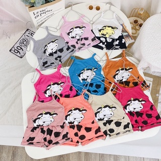 Bộ 2 dây bò sữa bé gái 7-19kg