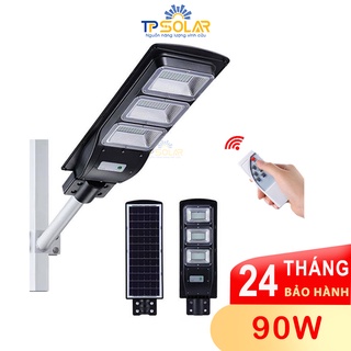 [Tặng thanh đỡ đèn] Đèn Năng Lượng Mặt Trời Liền Thể Chính Hãng TP Solar, Công Suất 90W