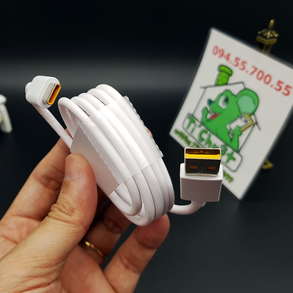 [Chính Hãng-Ảnh Thật] Cáp Realme Sạc Nhanh SuperDart 6.5A 65W Type-C ZIN