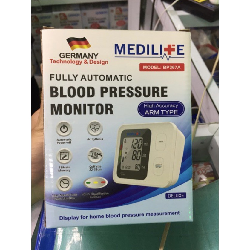 HUYẾT ÁP BẮP TAY MEDILFE
