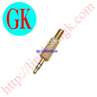 Rắc tai nghe 3,5mm stereo màu vàng  [K-10-18]