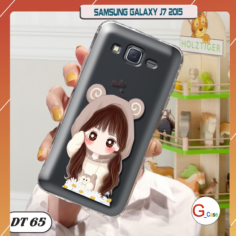 Ốp lưng dẻo trong in hình cho Samsung Galaxy J7 2015