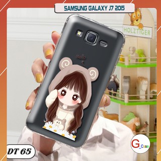 Ốp lưng dẻo trong in hình cho Samsung Galaxy J7 2015