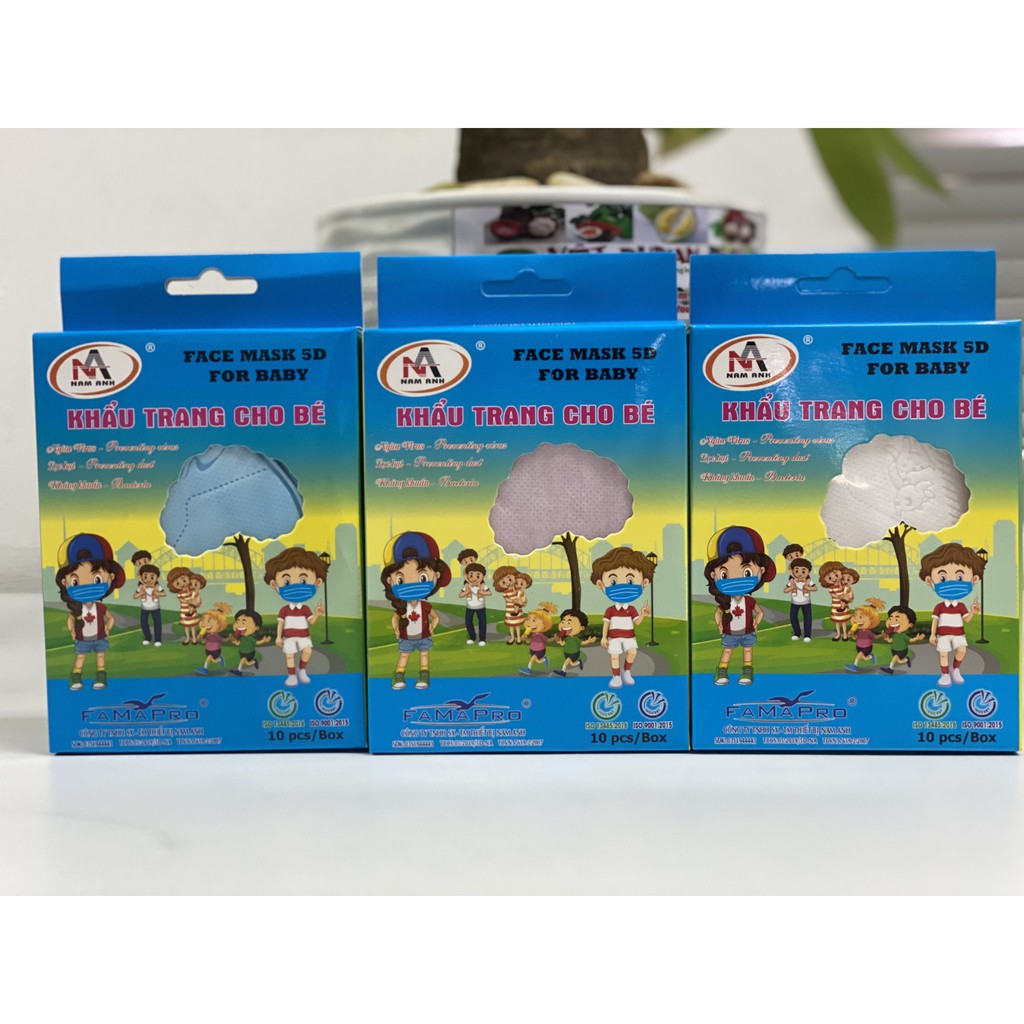 Khẩu trang trẻ em 5D Mask FAMAPRO Nam Anh - Hàng chính hãng | BigBuy360 - bigbuy360.vn