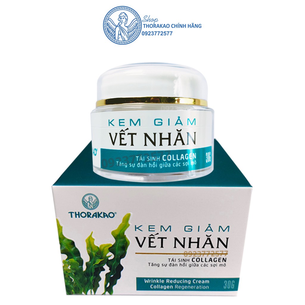 Kem Làm Giảm Vết Nhăn ngừa lão hoá, căng bằng tiết bả nhờn, trắng da 27g Thorakao