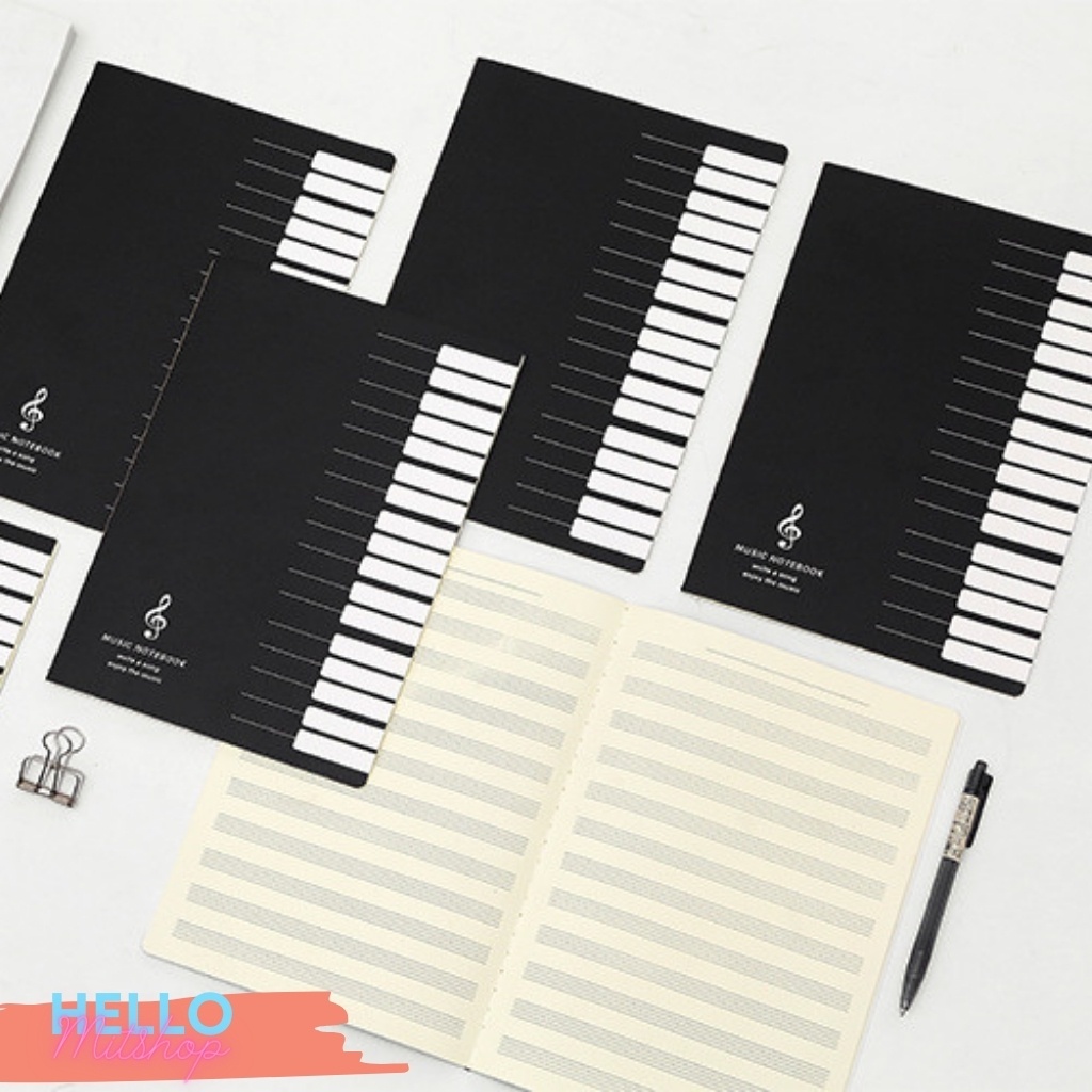 Sổ nhạc, Sổ tập viết nốt nhạc cao cấp chuẩn dòng