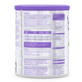 Sữa bò Bubs Organic Số 1 (0 - 6 tháng) 800g