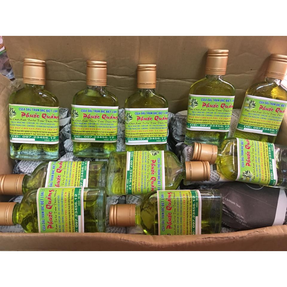 CHAI 100ML - TINH DẦU TRÀM HUẾ (LOẠI 1 ĐẶC BIỆT) NGUYÊN CHẤT 100%