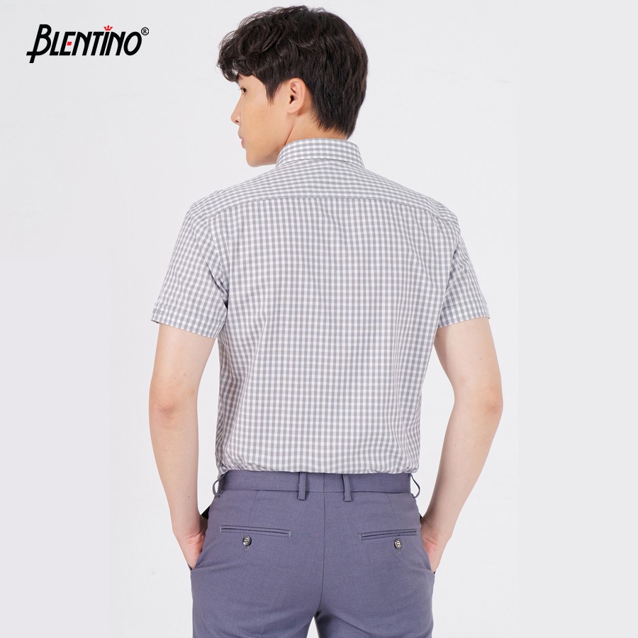 Áo Sơ Mi Nam Tay Ngắn Trẻ Trung Blentino BCV18 Hàng Chính Hãng