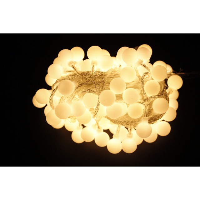 Dây Đèn LED Cherry Ball 10m 100 bóng 22mm