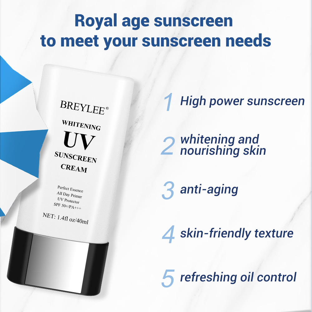 Kem chống nắng BREYLEE 40ml dưỡng trắng làm sáng làn da