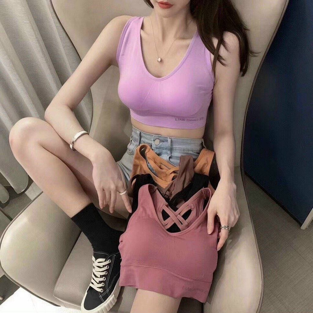 Áo Tập Bra 5587 Đan Lưng Sexy