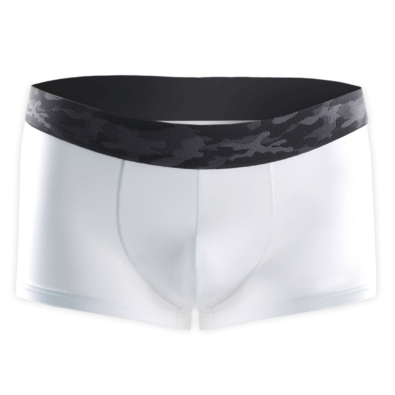 Quần Lót Boxer Vải Lụa Lạnh Mỏng Trong Suốt Thoáng Khí Thoải Mái Gợi Cảm Thời Trang Mùa Hè Mới 149