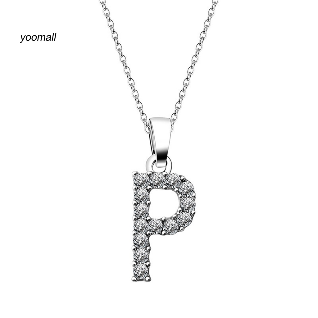 / Yo / Vòng cổ Hợp Kim Lấp Lánh Tinh Tế Phụ Kiện Trang Sức Tinh Tế Cho Nữ