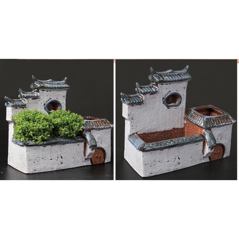 [Mã LIFEXANH03 giảm 10% đơn 500K] Chậu trồng cây bonsai mini,hoa,các loại cây cảnh…Phỏng Cổ Trấn