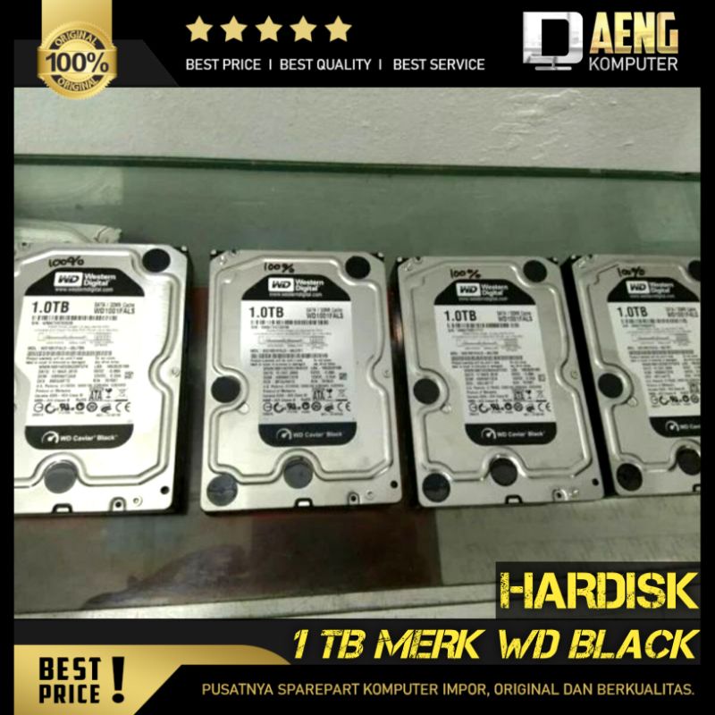 Ổ Cứng Hdd Màu Đen Sata 1 Tb | BigBuy360 - bigbuy360.vn