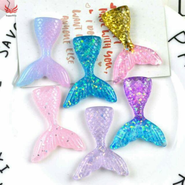 Charm đuôi nàng tiên cá Mermaid - Phụ kiện trang trí