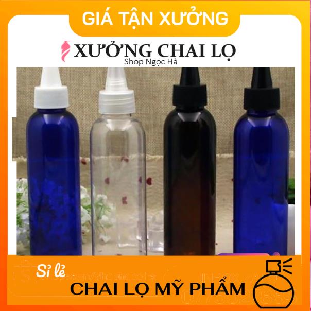 Chai nút nhọn 150ml/200ml/250ml - chai lọ mỹ phẩm