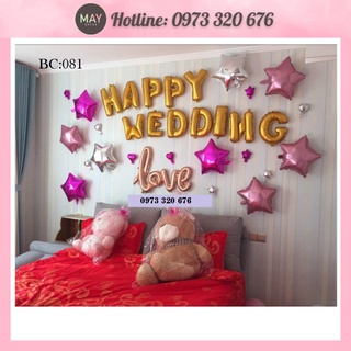 SET BÓNG TRANG TRÍ PHÒNG CƯỚI - MÃ 23