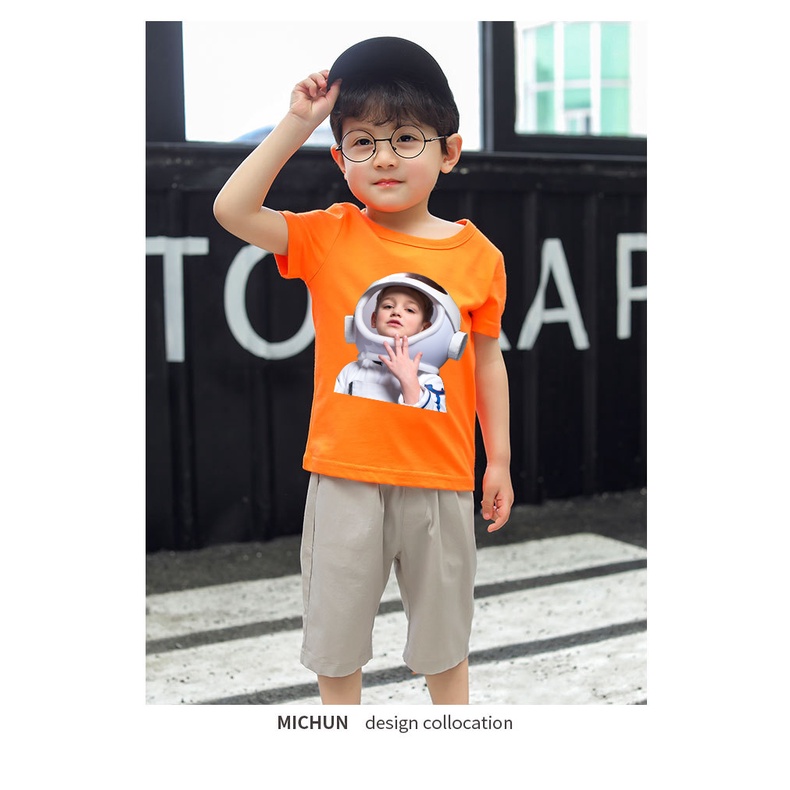 ÁO THUN HÌNH 3D HOT,ÁO THUN CHO TRẺ EM CHO BÉ GÁI VÀ BÉ TRAI, TỪ 8KG ĐẾN 26KG-5MÀU-BEPHITHUYEN2