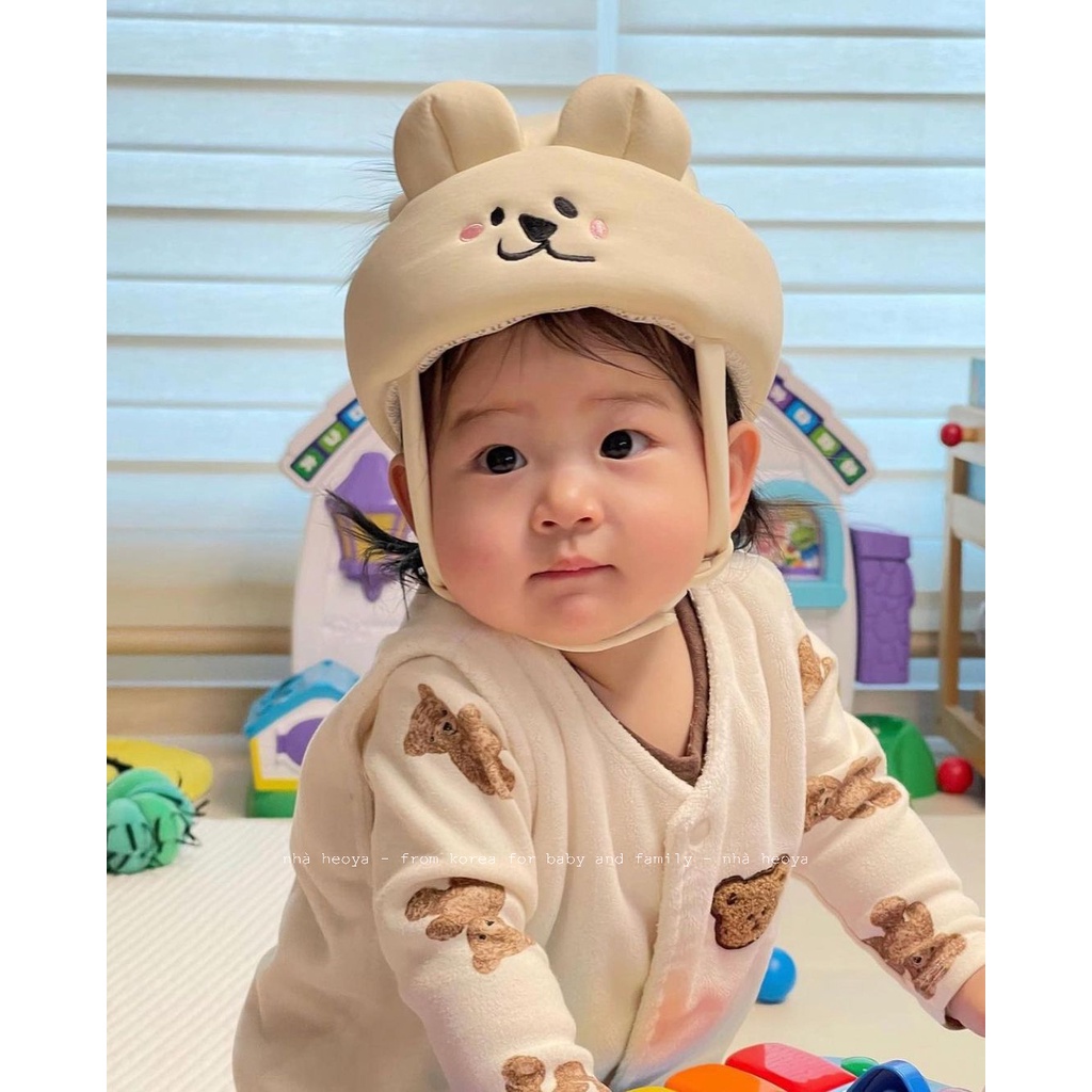 NÓN BẢO VỆ ĐẦU TẬP BÒ TẬP ĐI CHO BÉ BLISSBEBE